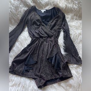 Topshop sparkle romper
